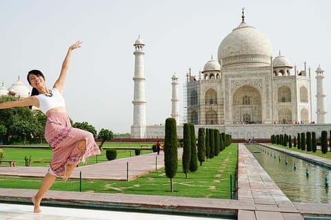Visite privée du Taj Mahal au départ de Noida ou Gurgaon (Gurugram)