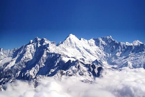 Voo de montanha Nepal Experiência no topo do Everest