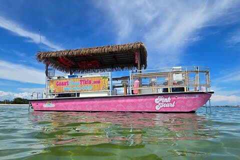 Private Tiki Boat Charter in Orange Beach - up to 18 guests