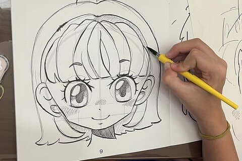 Tokyo Manga drawing workshop by pro-Manga artists