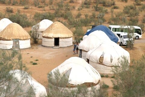 2-dagers Aydar Lake Yurt campingtur fra Samarkand
