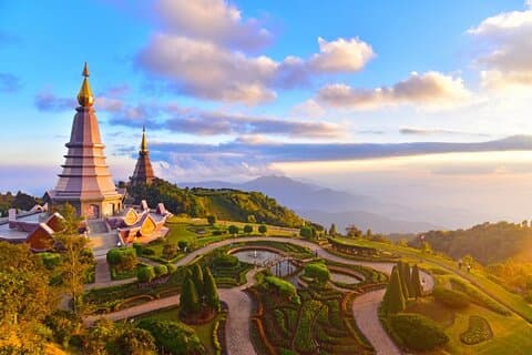 North Thailand Tour de motocicleta para conquistar as montanhas da névoa