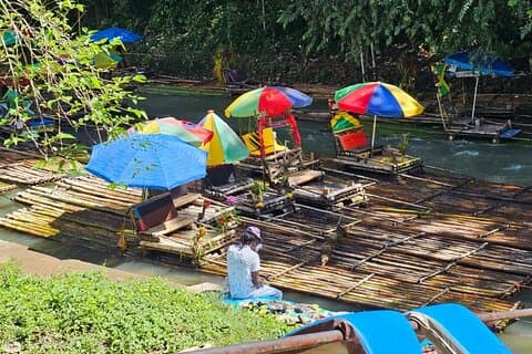 Great River Bamboo Rafting and ATV Quad Bike Tour in Jamaica
