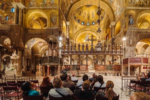 Veneza: Visita à Basílica de São Marcos depois das horas com o Palácio do Doge opcional