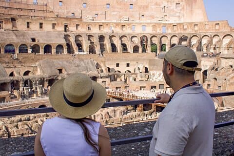 Rondleiding door Colosseum met Arena Floor