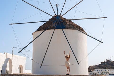 Explorez Mykonos à votre rythme dans un voyage autoguidé