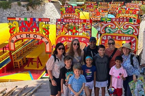 Xochimilco båttur med barn