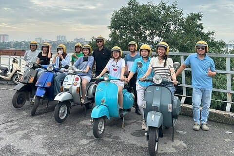 Tour por la ciudad de Ha Noi en Vespa