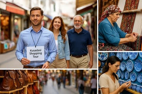Kusadasi Walking Shopping Tour com um guia especializado local