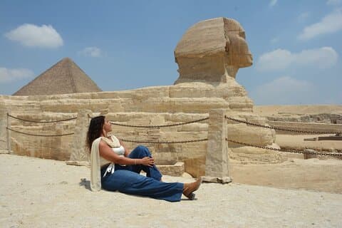 Privat tur: Pyramiderne i Giza, Egyptisk Museum, Bazaar & Lunch