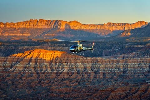 55 Mile - Helicopter Tour Around Zion National Park
