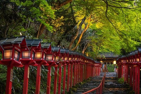 Kyoto: Sola i den heliga naturen och rik historia i Kifune