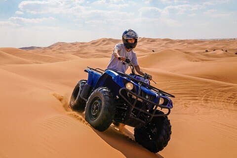 Doha: Sunset Desert Safari, ATV, Camel, Sandboarding & Indenhav
