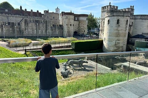 Tower of London och Tower Bridge Guidad familjetur för barn