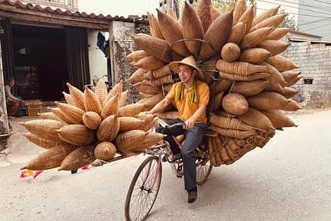 Day Trip to Bamboo Fish Trap & Soy Sauce Villages From Hanoi