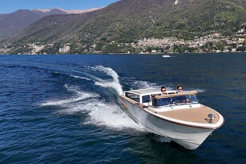 Bootstour Comer See Venezianische Taxi von 1 bis 7 Uhr