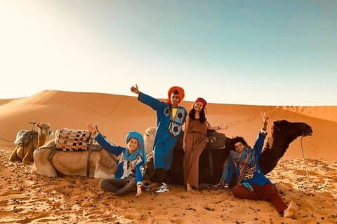 2-Day Safari with Overnight Camp & Food from Agadir