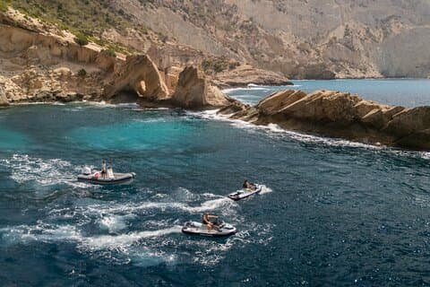 Tour de jet ski Atlantis au départ de San Antonio