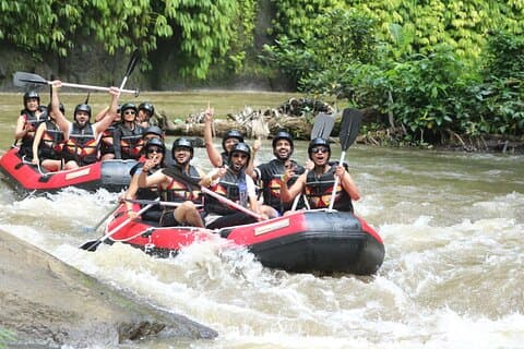 Bali Rafting in acque bianche senza accesso ripido