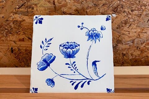 Criação de Souvenir Privado em Azul Delft Holandês da Holanda