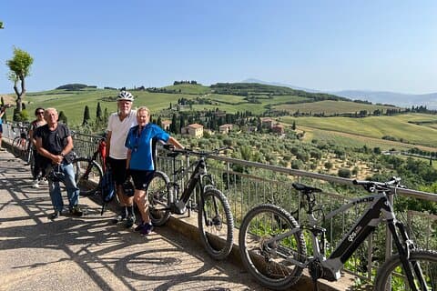 E-bike rental in Montepulciano and Val d’Orcia