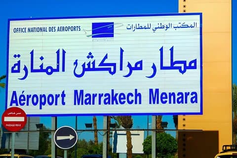 Privat transfer fra Marrakech Menara flyplass til Marrakech by