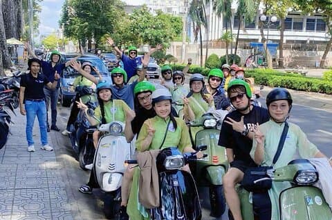 Saigon: City Unseen Highlights 2h Tour | Opt: Ao Dai Riders