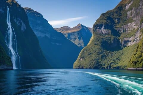 Panoramafahrt und Kreuzfahrt von Queenstown nach Milford Sound