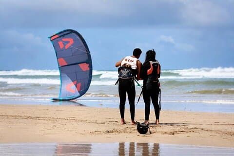 2 timers kitesurfing leksjon i Essaouira