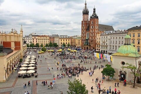 Krakow självguidad ljudupplevelse