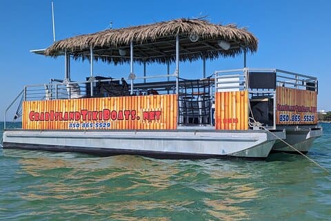 Crab Island Tiki Boat Excursion privée de 3 heures