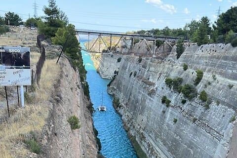 Pauls Footsteps Ancient Corinth guidet og panorama privat tur
