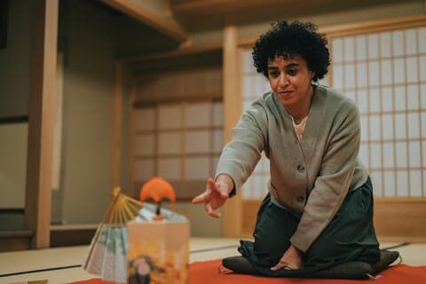 Private Kyoto Fan Painting & Edo-Style Tosenkyo experiência de jogo