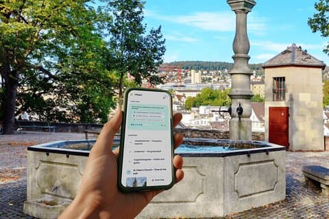 Zurich gamleby selvguidet tur