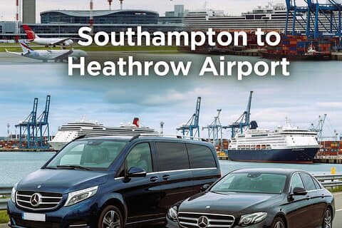 Southampton Cruise Port naar Heathrow luchthaven transfers