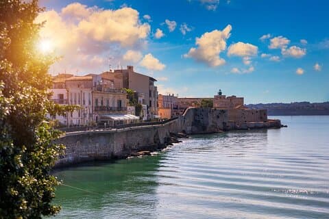 Private Syrakus und Ortigia Tagesausflug aus Catania