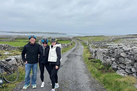 Tour guidato privato in e-bike di Aran Island Inishmore da Doolin