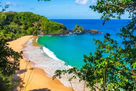 Traditional Boat in Fernando de Noronha