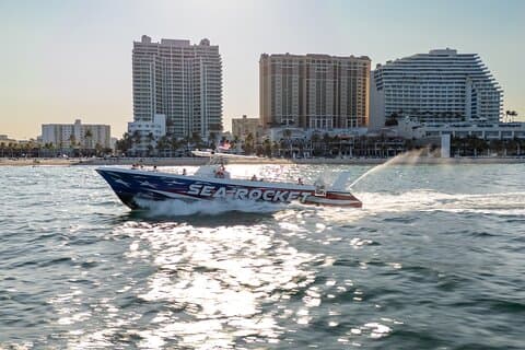 Havsraket Ocean Speed Boat Cruise i Fort Lauderdale, FL