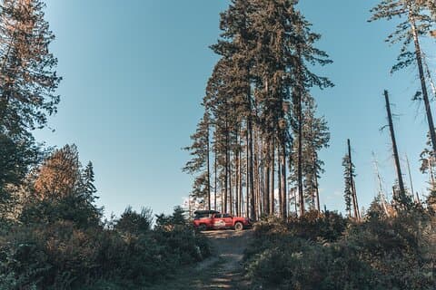 Location de véhicules terrestres entièrement équipés sur l'île de Vancouver