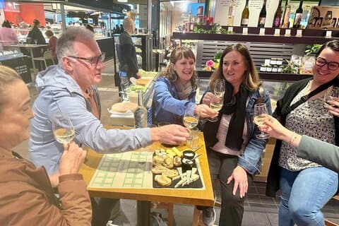 Lyon Private Morning Market Food Tasting Tour in Les Halles Paul Bocuse