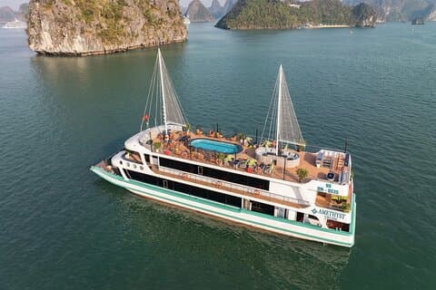 Opplev det beste av Halong Bay: 5-stjerners dagstur fra Hanoi