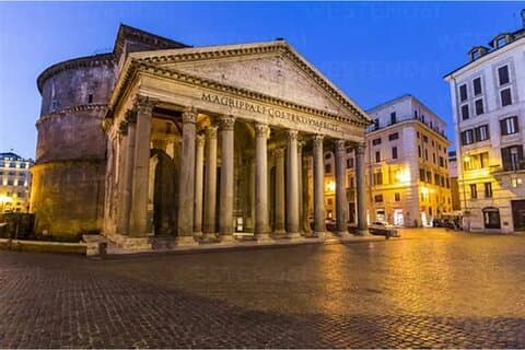 Biglietto d'ingresso al Pantheon di Roma