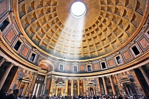 Pantheon Eintrittskarte mit Audioguide