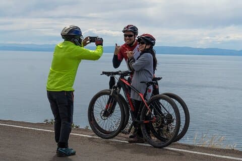 Scenic Ride Cykling langs bredden af Lake Titicaca Experience