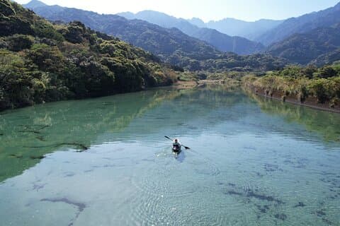 Yakushima Kayaking Adventure på Anbo River