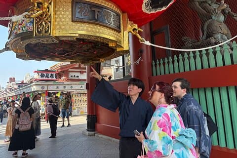 Asakusa Tour & Authentic Japanese Culture Experience in Tokyo