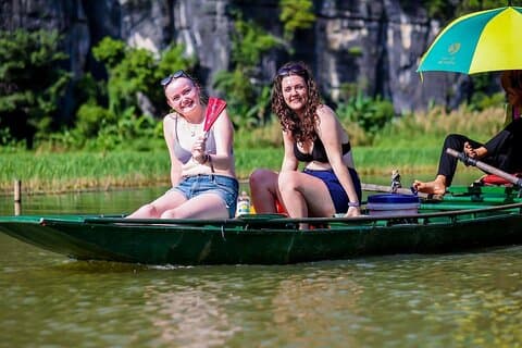 Desde Hanoi: Tour de lujo Descubra Tam Coc, la antigua capital de Hoa Lu