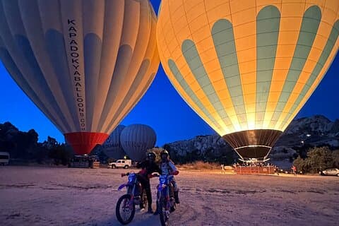 Cappadocia Enduro Tour Aventura do nascer do sol de duas horas