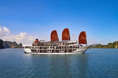 Halong Bay 5 - Stjerne Premium luksus krydstogt – eksklusiv 3D2N tur